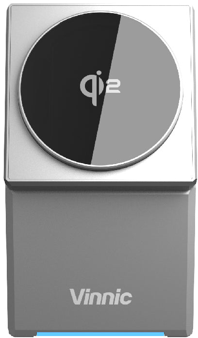 VINNIC OWL PEAK 3-IN-1 Char.Dock VPPD-31WSCG2-SL Qi2, Swivel Mount