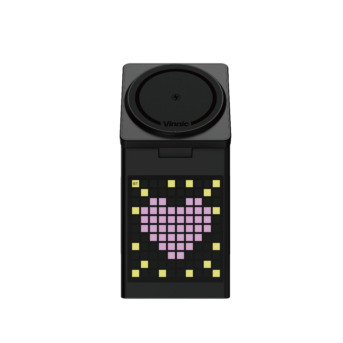 VINNIC SPICKARD 5-in-1 Charg. Dock VPPD-31WSCG4-BK Wireless Speaker,Clock
