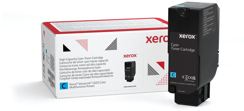 XEROX Toner-Modul HC cyan 006R04637 VersaLink C625 16'000 S.